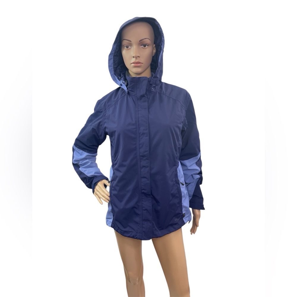 REI Women’s Size Small Fleece Lined Removable Hoodie Winter Coat Jacket Purple